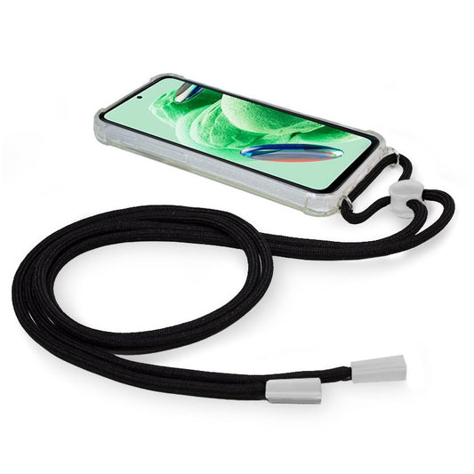 Capa COOL para Xiaomi Redmi Note 12 5G / Poco X5 5G Cordão Preto