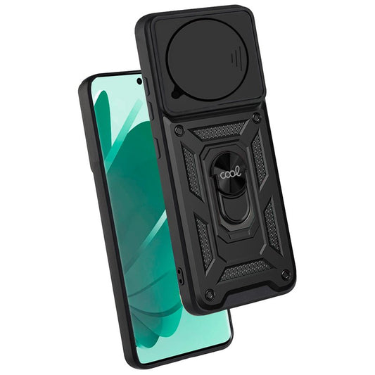 Capa COOL para Xiaomi Redmi Note 14 Pro 5G / Note 14 Pro Plus 5G / Poco X7 Hard Ring Preto