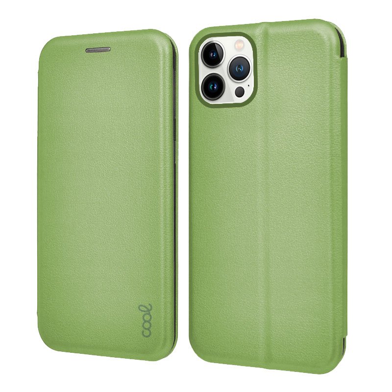 Capa Flip Cover COOL para iPhone 13 Pro Elegance Pistache
