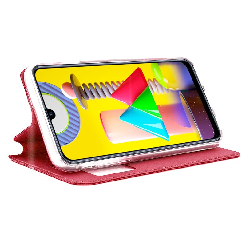 Capa Flip Cover COOL para Samsung M315 Galaxy M31 Vermelho