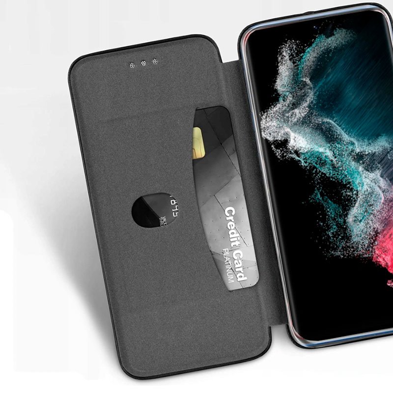 Capa Flip Cover COOL para Samsung S908 Galaxy S22 Ultra Elegance Preto