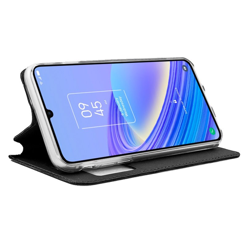 Capa Flip Cover COOL para TCL 40 SE Preto