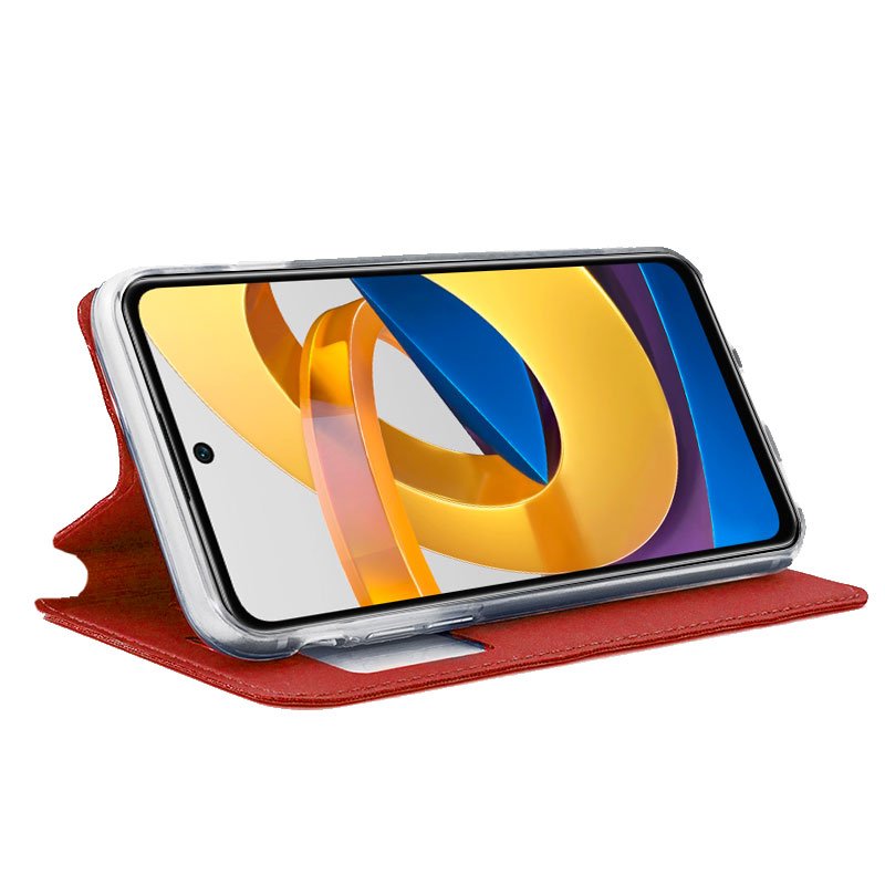 Capa Flip Cover COOL para Xiaomi Poco M4 Pro 5G / Redmi Note 11S 5G Vermelho