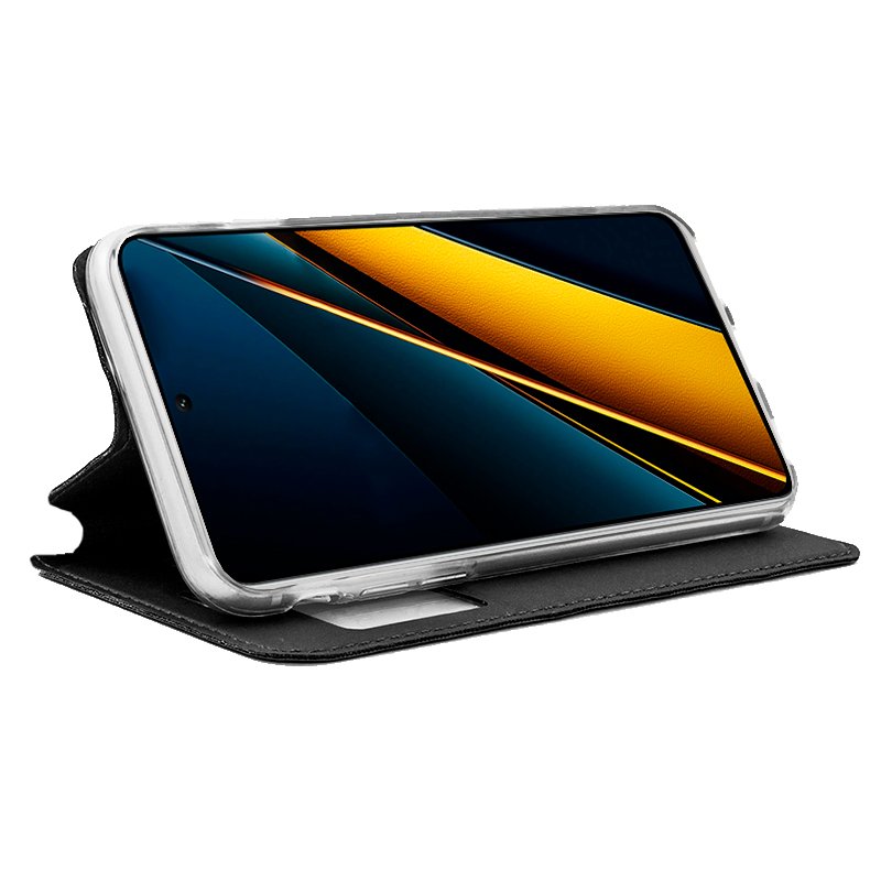Capa Flip Cover COOL para Xiaomi Poco X6 Pro 5G Preto
