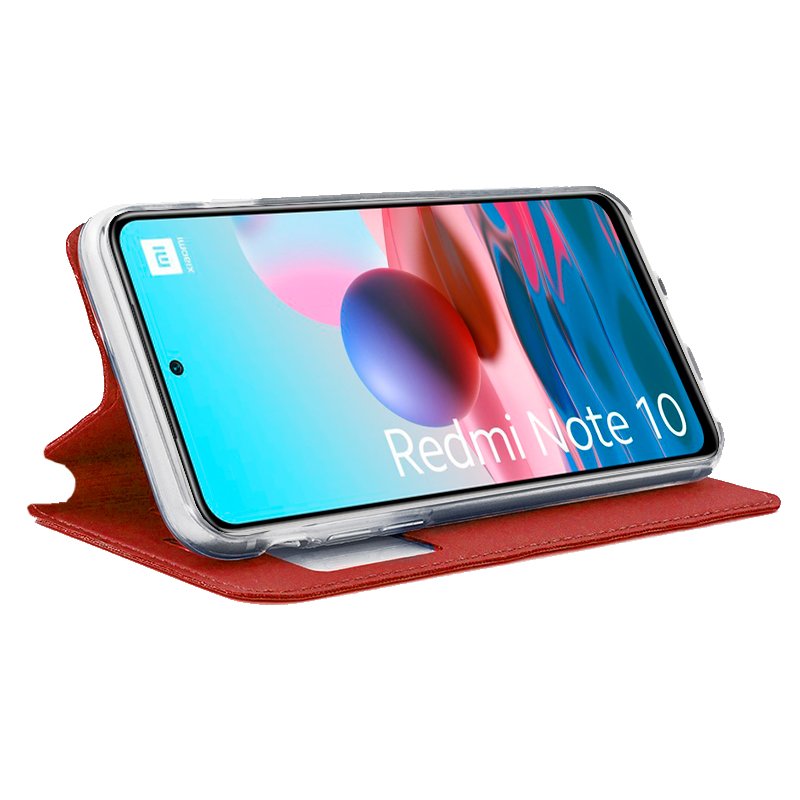Capa Flip Cover COOL para Xiaomi Redmi Note 10 / Note 10s Vermelho