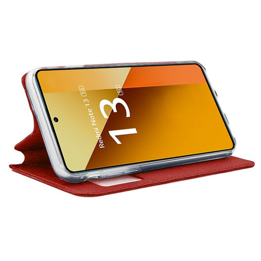 Capa Flip Cover COOL para Xiaomi Redmi Note 13 5G Vermelho