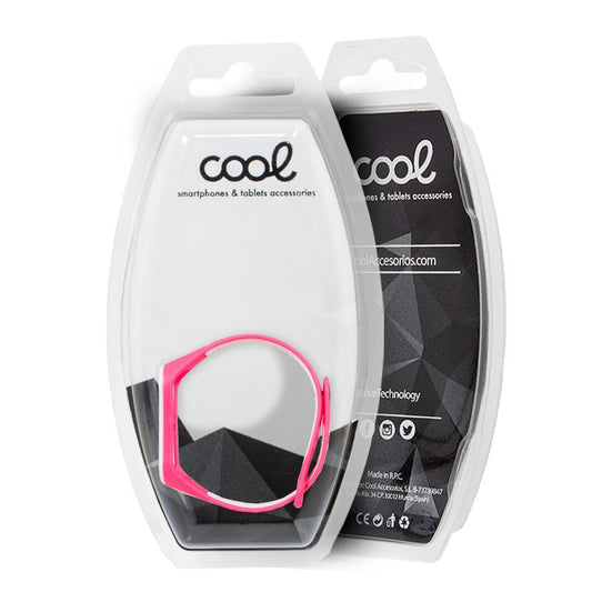 Correia COOL para Xiaomi Mi Band 5/6/7/Amazfit Band 5 Sport Fùcsia
