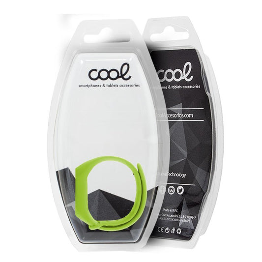 Correia COOL para Xiaomi Mi Band 5/6/7/Amazfit Band 5 Verde
