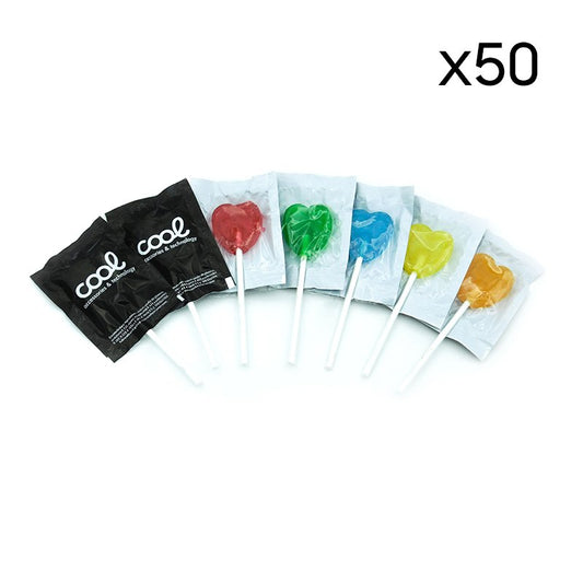 Pacote de 50 Pirulitos COOL