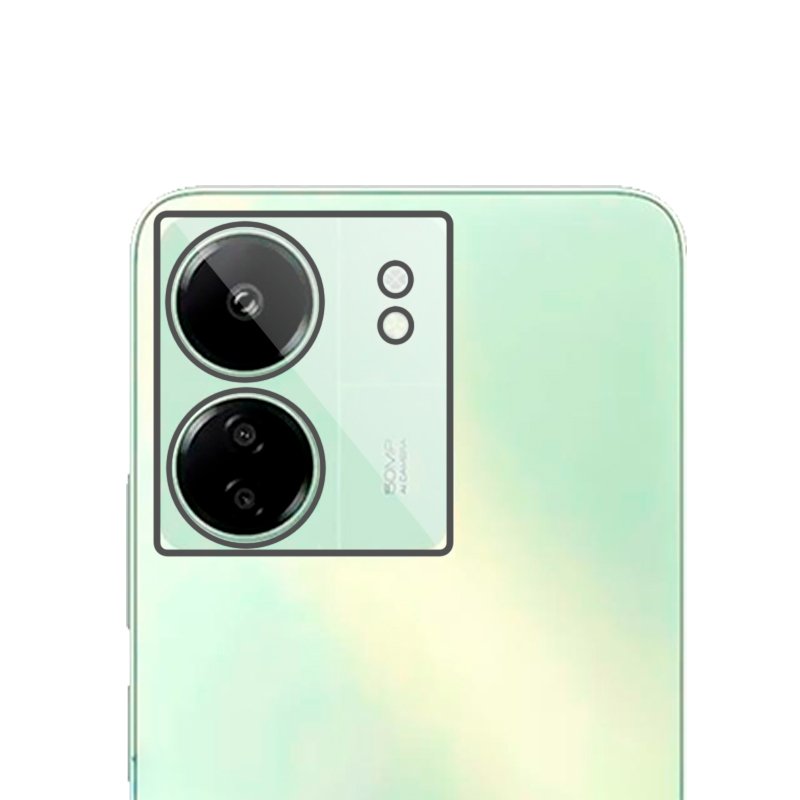 Protetor Vidro Temperado COOL para Câmara Xiaomi Redmi 13C / 13C 5G / Poco C65