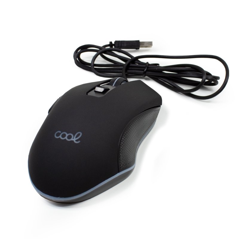 Rato USB gaming RGB (iluminação) COOL Austin Preto