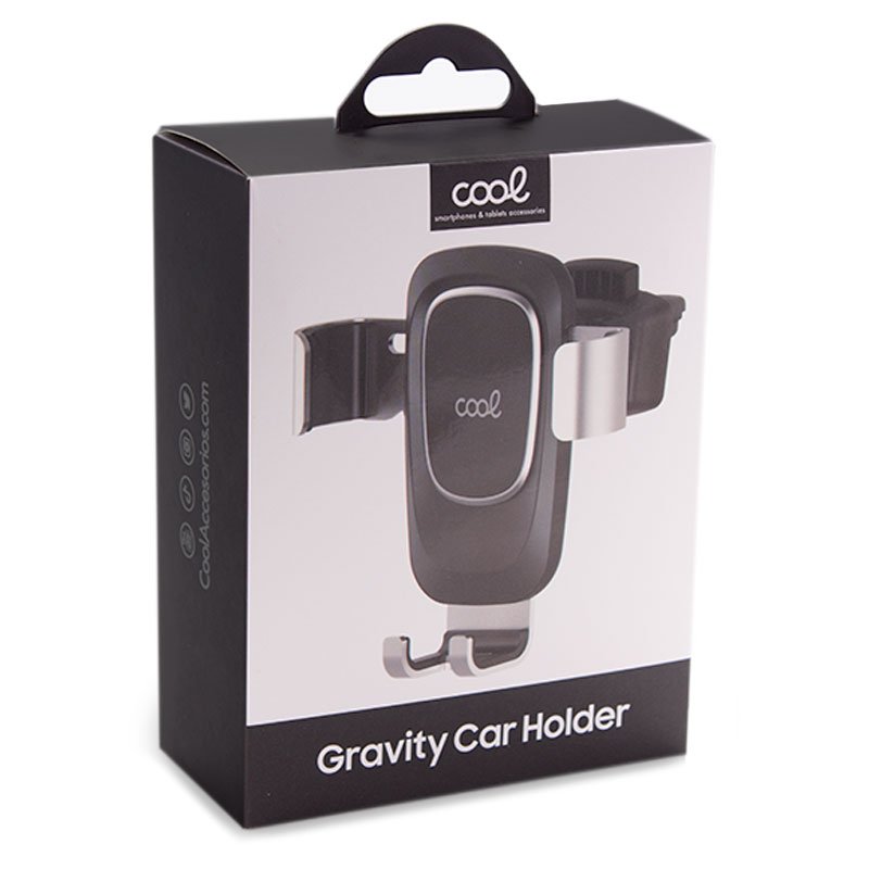 Suporte universal para carro COOL Gravity preto