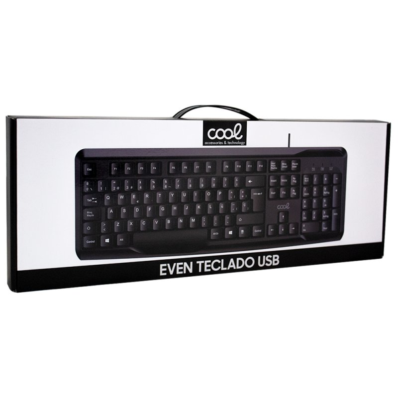 Teclado para PC Espanhol Cabo USB COOL Even