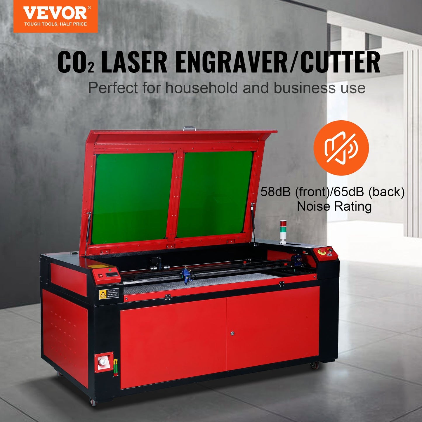 VEVOR KH1490 130W CO2 900 x 1400 mm