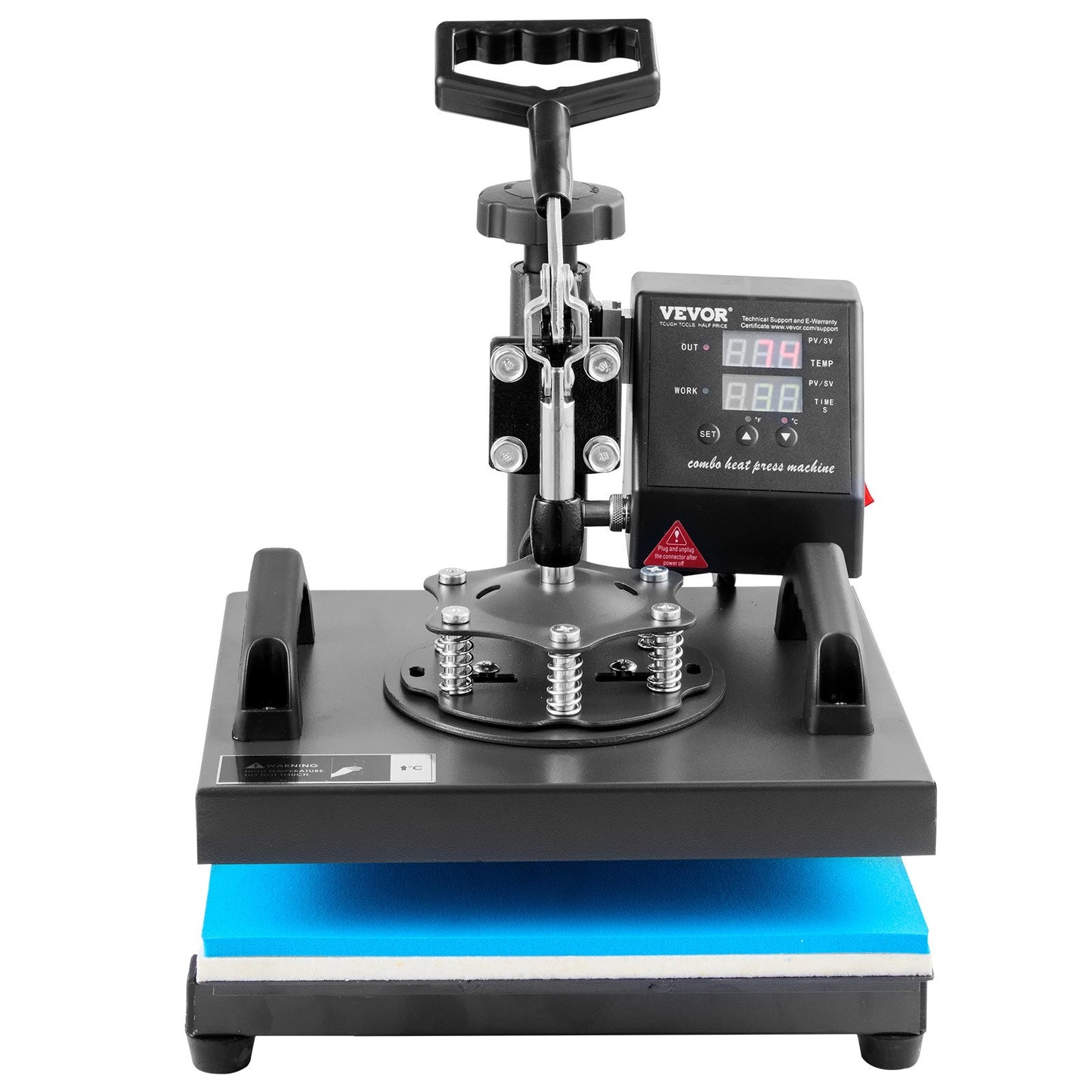 Prensa Térmica VEVOR 2 em 1 250x300mm para Sublimação