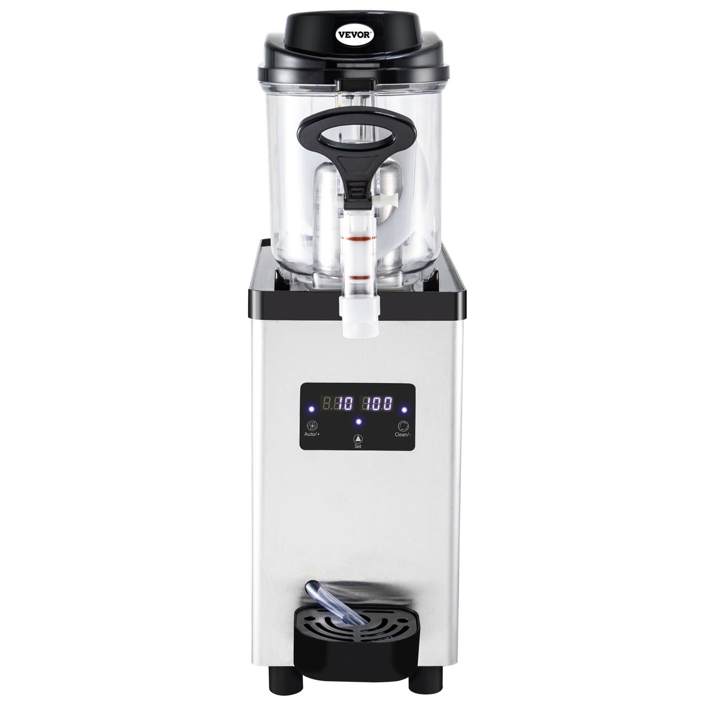 Máquina Slushy Comercial VEVOR 6L em Aço Inoxidável