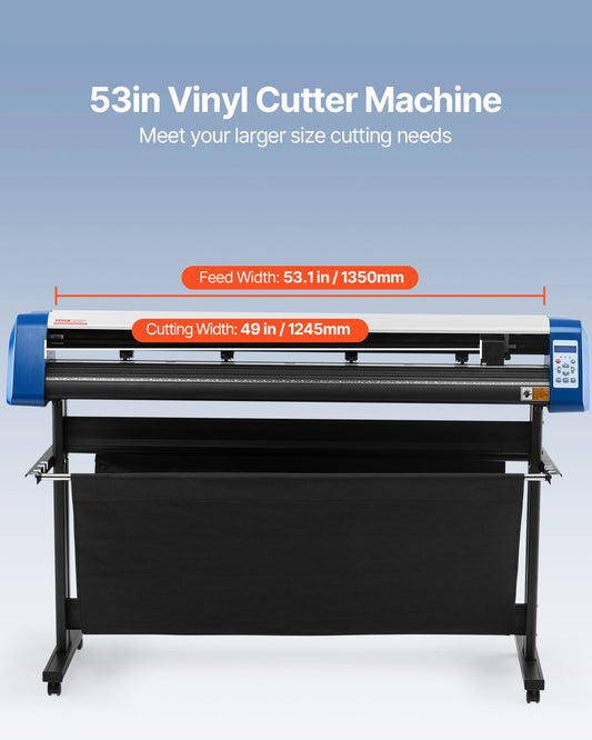 Plotter de Vinil Semi-Automático VEVOR 53 Polegadas