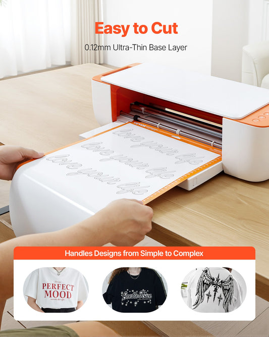 Vinil Transferível VEVOR Glossy Branco 304.8x21336mm