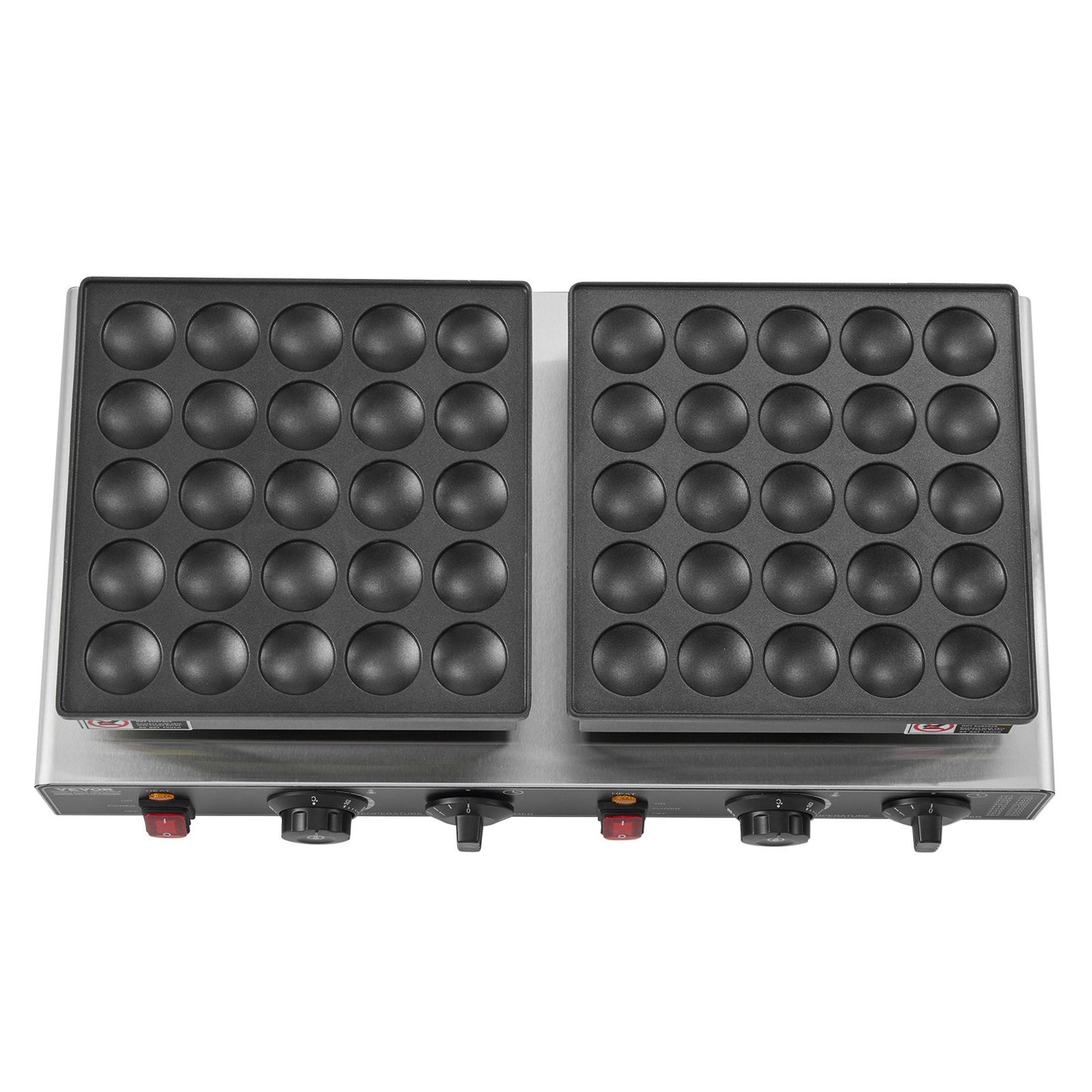 Máquina Mini Panquecas Holandesas 50PCS VEVOR 1800W