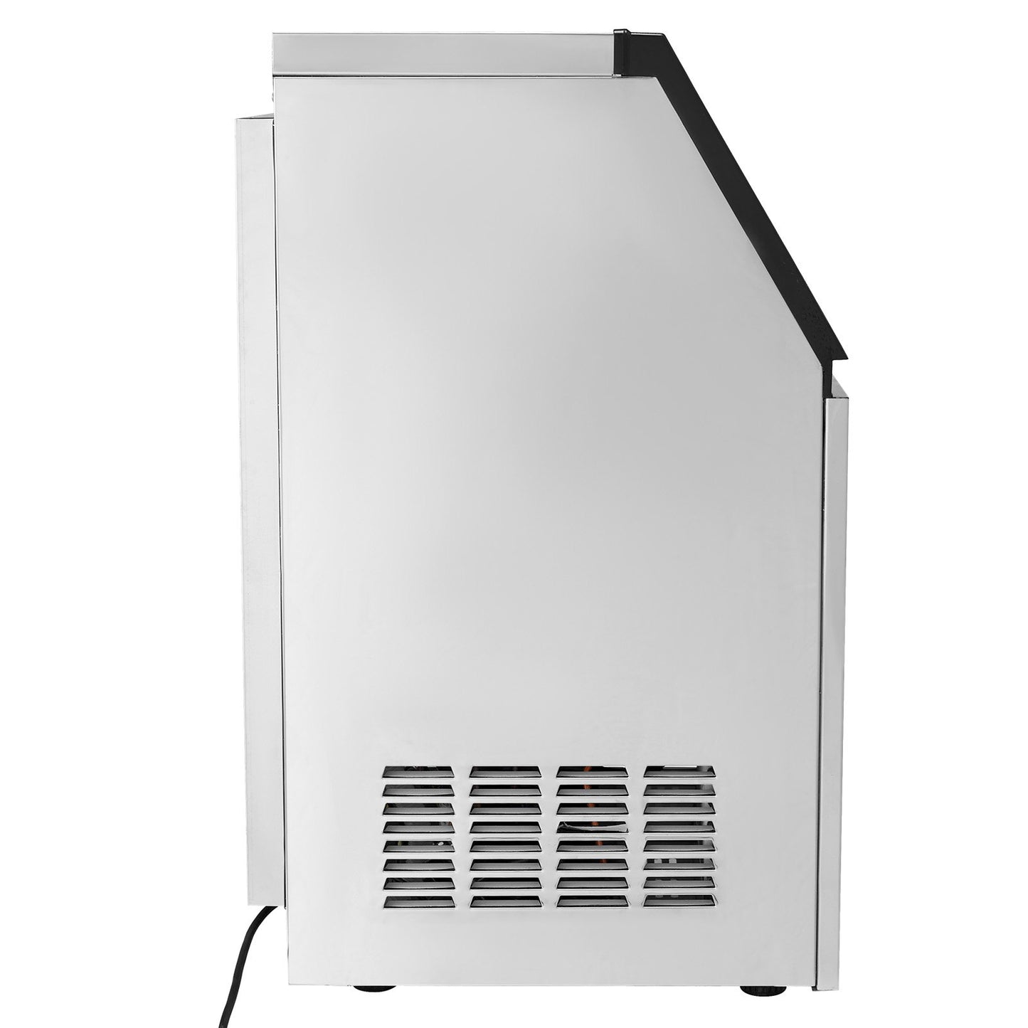 Máquina de Gelo Comercial VEVOR 100lbs/24H com Display LED