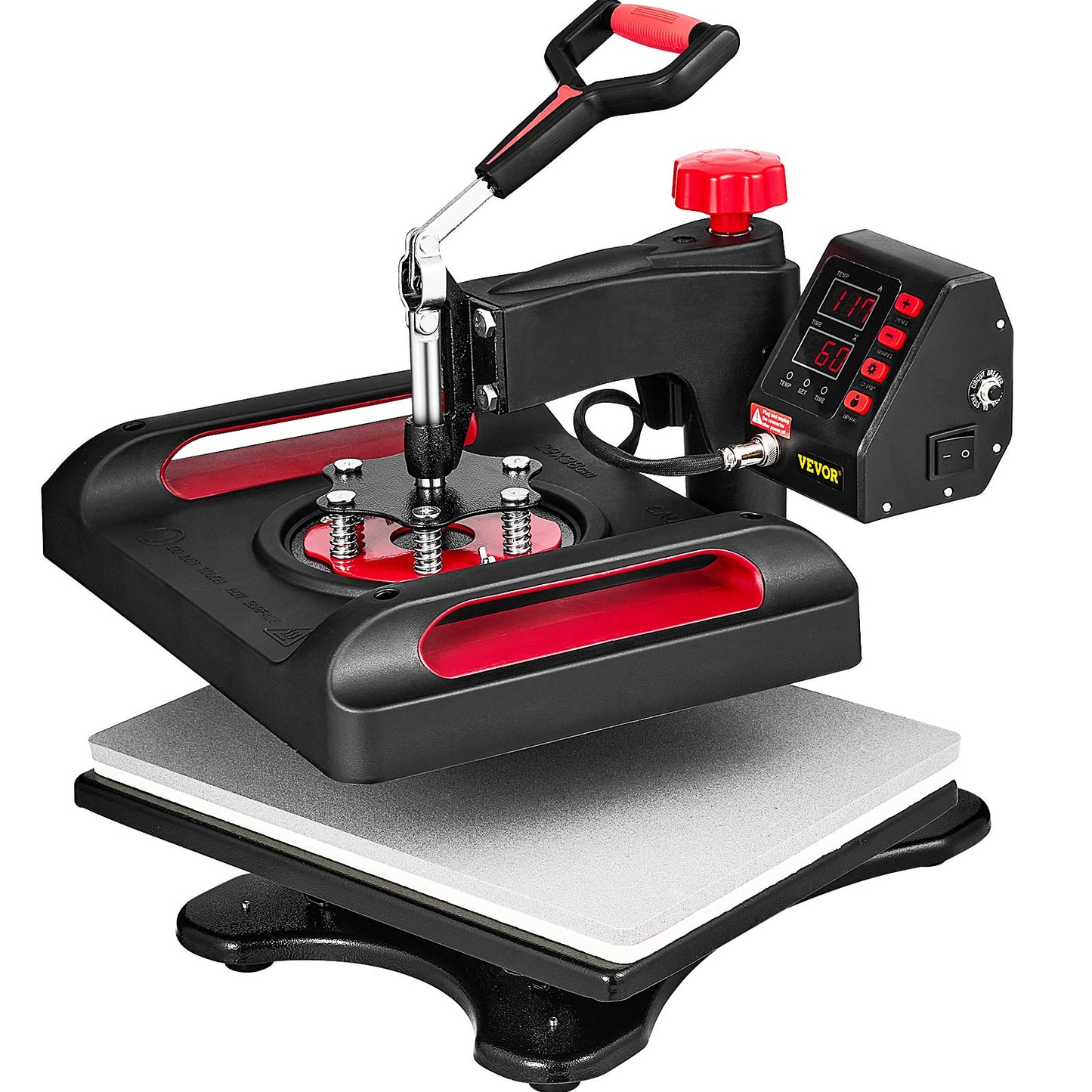 Prensa Térmica VEVOR 15x12'' 11 em 1 Kit Sublimação