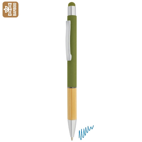 Esferográfica de Bambu com Efeito Soft