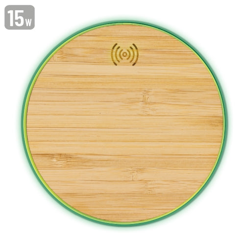 Carregador Ultrarrápido 15W de Bambu