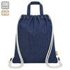 Bolsa Mochila de Algodão Reciclado Denim