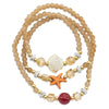 Pulseira de Contas com Tema Marinho