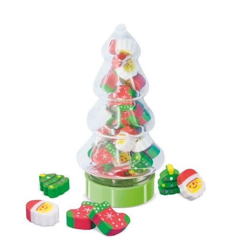 Conjunto de Borrachas Natalícias Fir Tree