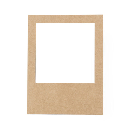 Imã Porta-Fotos em Cartão Reciclado 8,5x9 cm