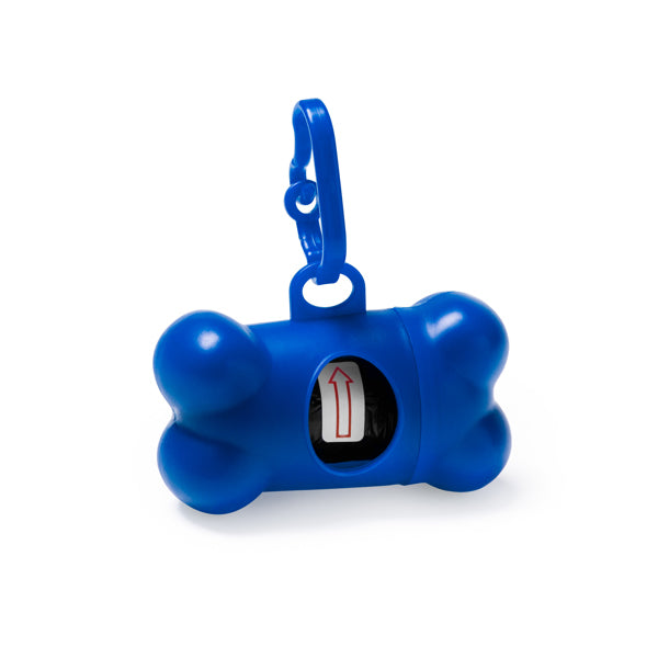 Dispensador de Sacos para Cães em Silicone Branco