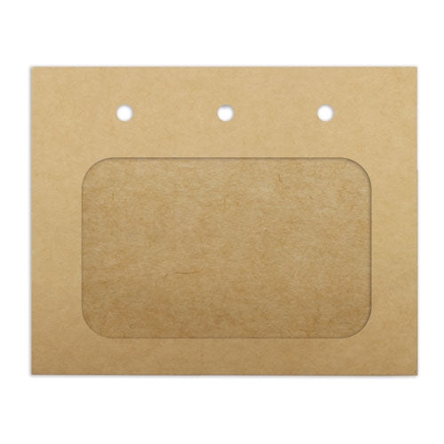 Identificador Eco Kraft 11,5x9,2 cm