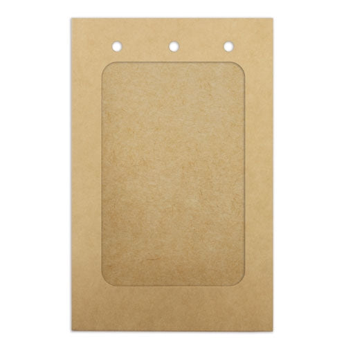 Identificador Eco Kraft 9x14 cm