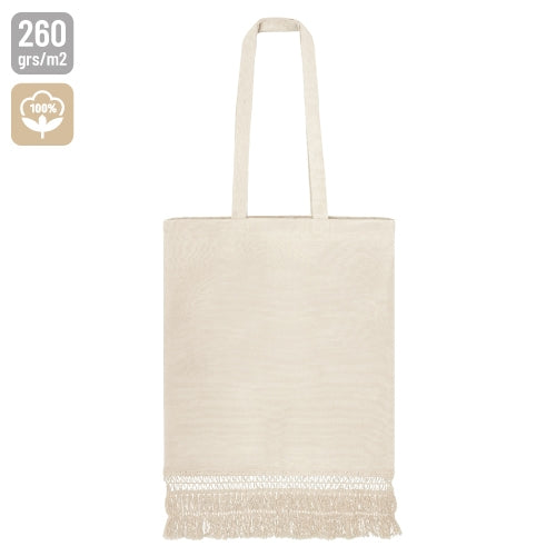 Bolsa de Algodão com Franja