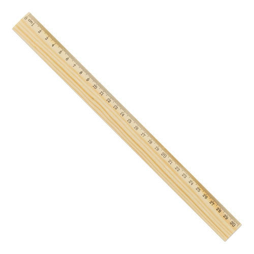 Regra de Madeira 30 cm