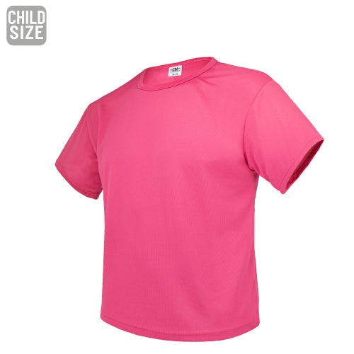 Camiseta Infantil Fúcsia