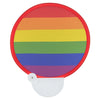 Leque Dobrável Multicolorido