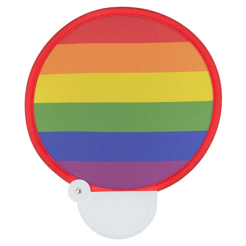 Leque Dobrável Multicolorido