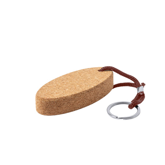 Porta-chaves Flutuante de Cortiça Natural