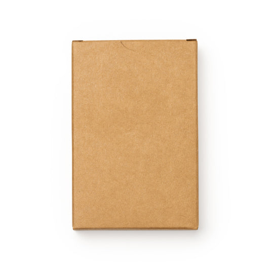 Jogo de Cartas em Papel Kraft com Design Colorido