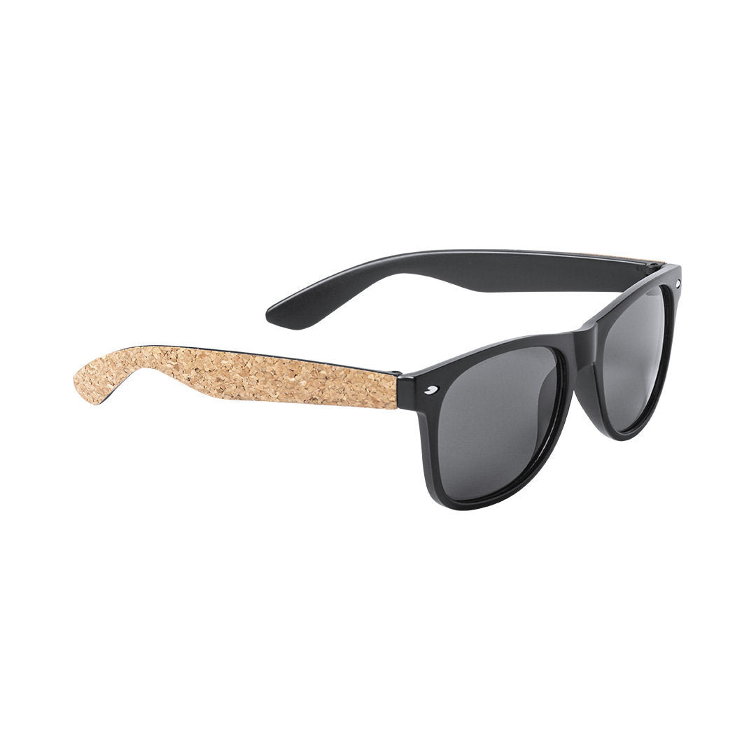 Óculos de Sol Nature com Proteção UV400 e Detalhes em Cortiça
