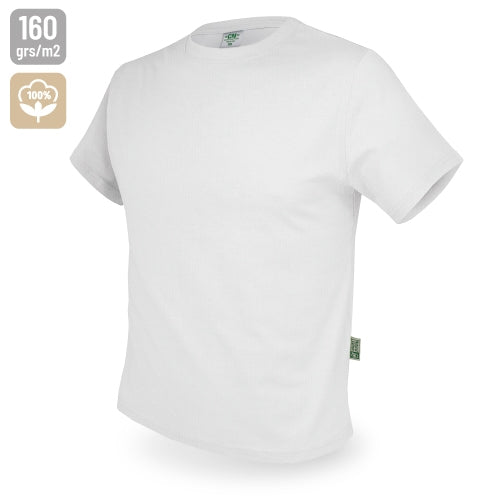 T-Shirt Algodão 160g Branca 3XL