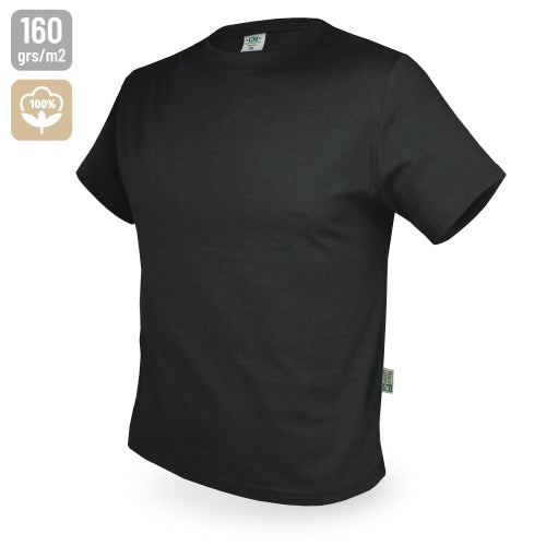 T-Shirt Algodão 160g Preta L