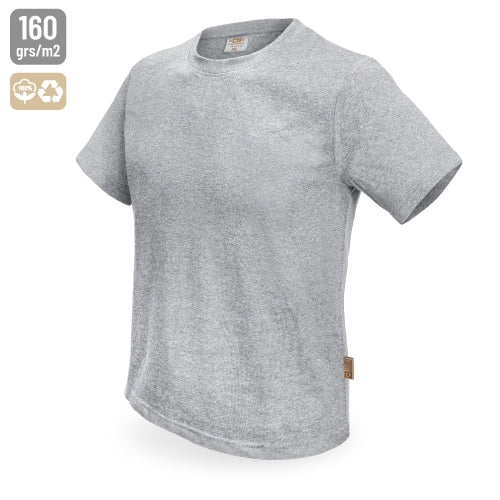 T-Shirt Algodão Reciclado 160g Cinza