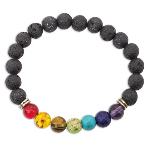 Pulseira de Pedra Vulcânica Helena