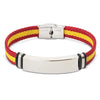 Pulseira de Aço e Poliéster