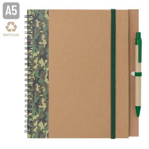 Caderno A5 com Caneta Safari