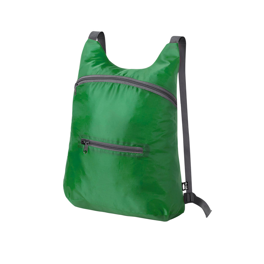 Mochila Dobrável Sustentável em RPET - Cores Variadas