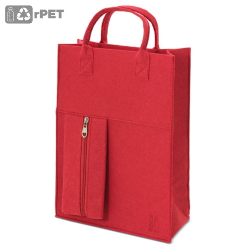 Saco de Feltro RPET com Bolsos